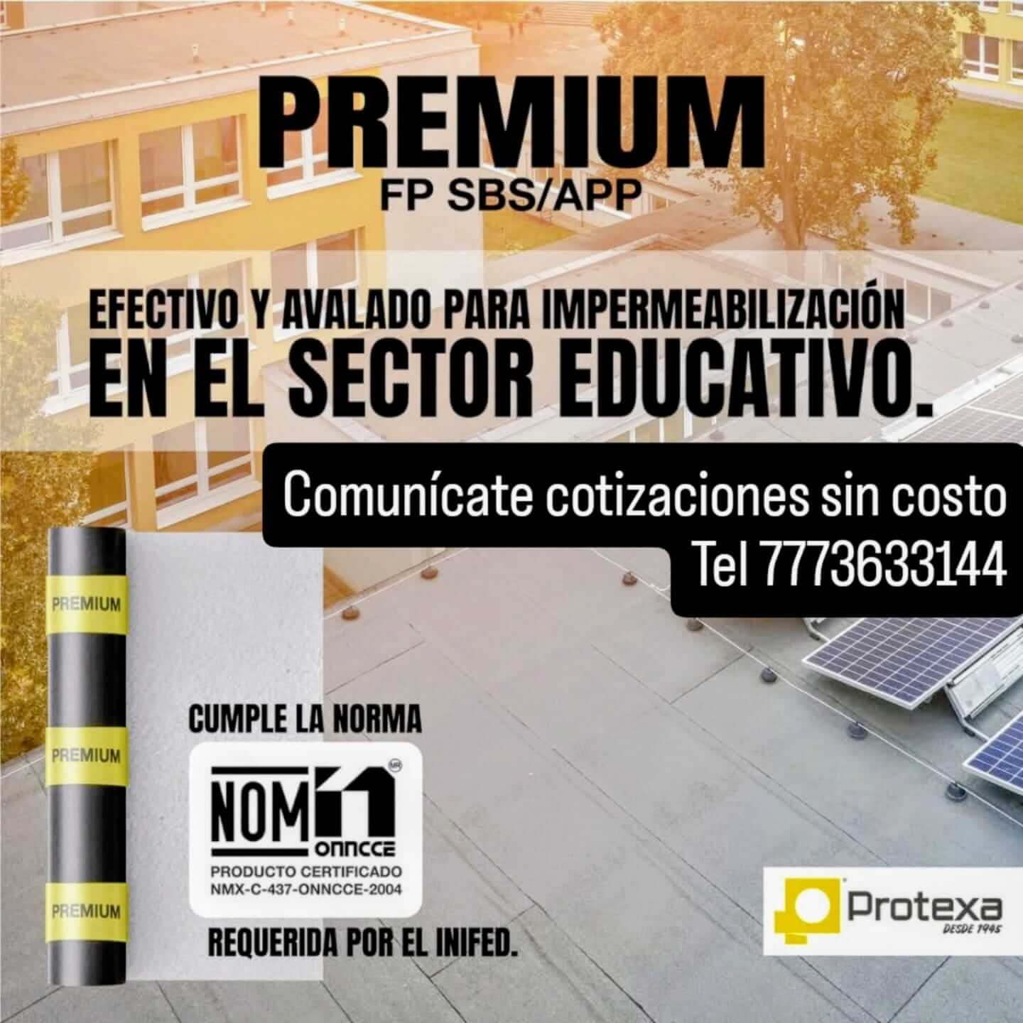 Aplicación profesional de membrana impermeable
