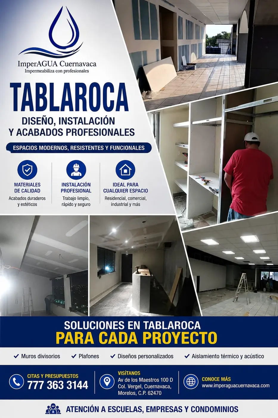 Avance del tratamiento de una alberca