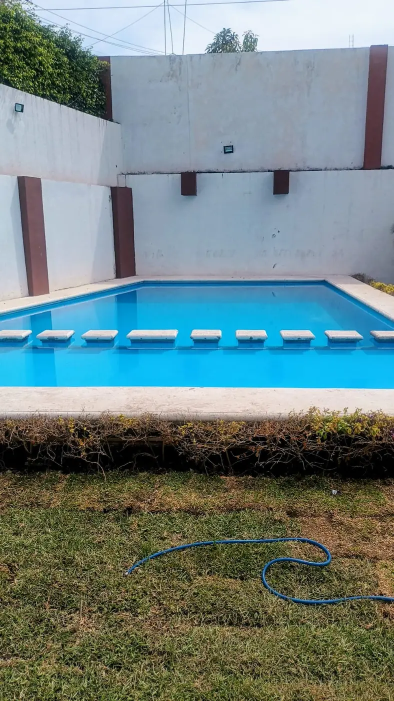 Alberca rehabilitada por ImperAGUA Cuernavaca